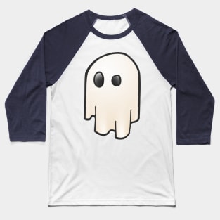 Simple Ghost Baseball T-Shirt